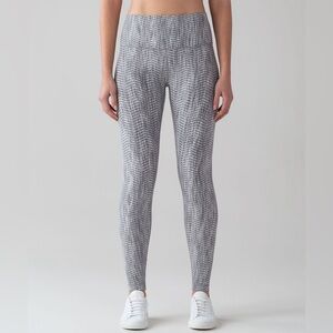 Lululemon Athletica Wunder Under Hi-Rise Tight Luon Arrow Jacquard 28" Size 4